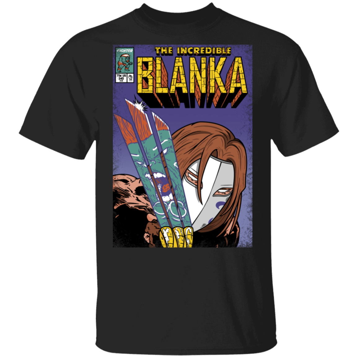 T-Shirts Black / S The Incredible Blanka T-Shirt