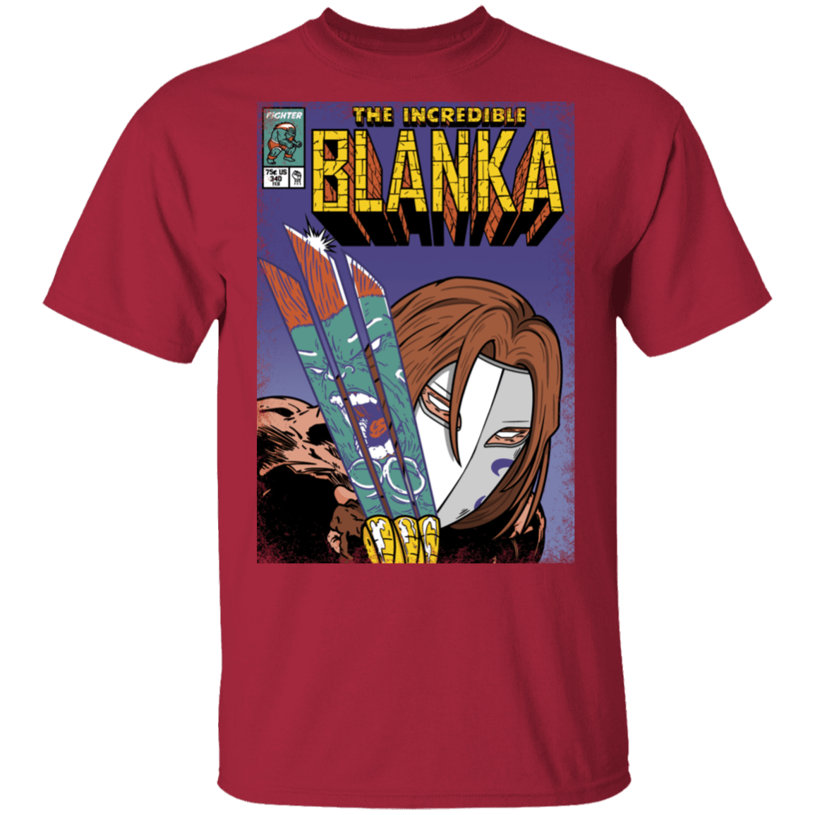 T-Shirts Cardinal / S The Incredible Blanka T-Shirt