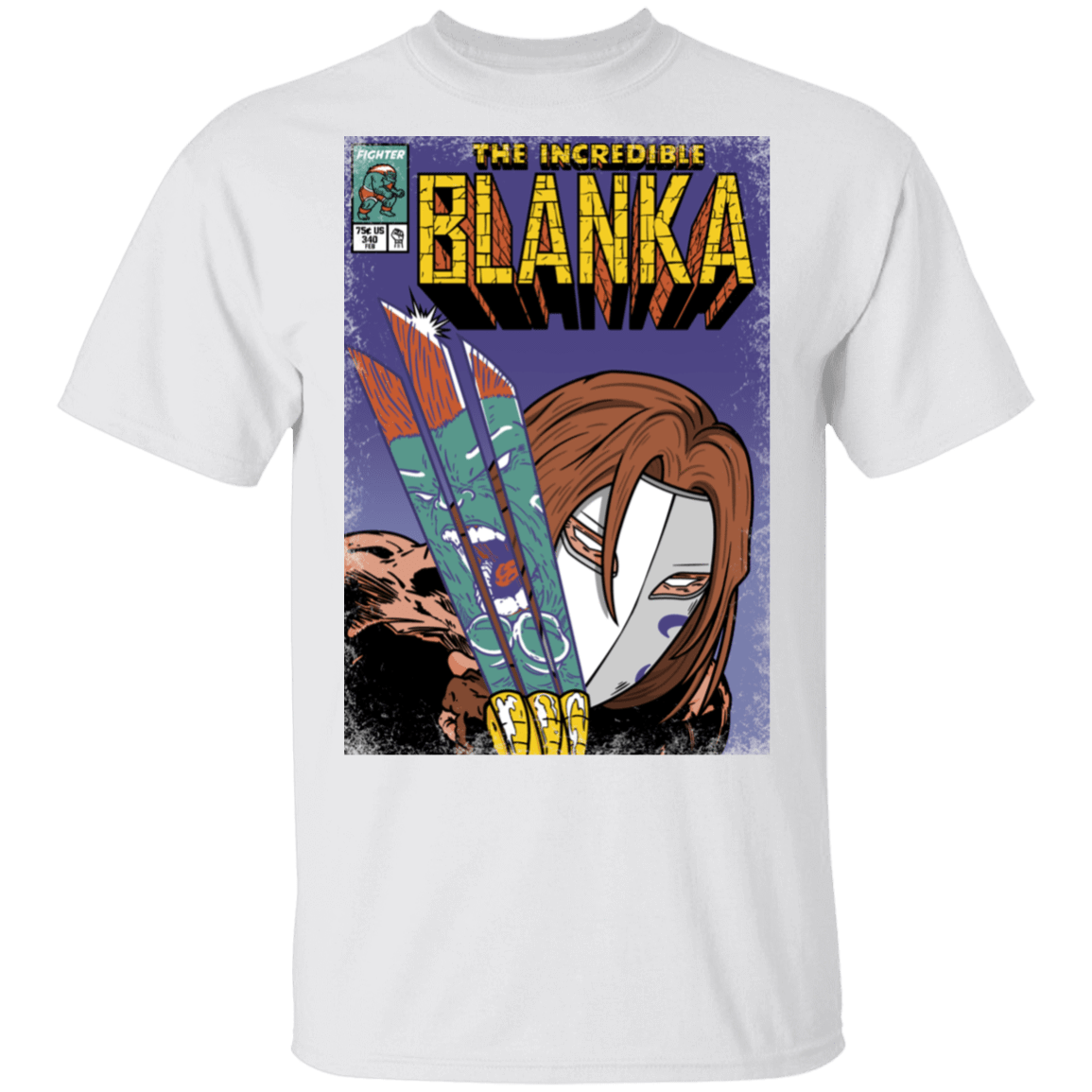 T-Shirts White / S The Incredible Blanka T-Shirt