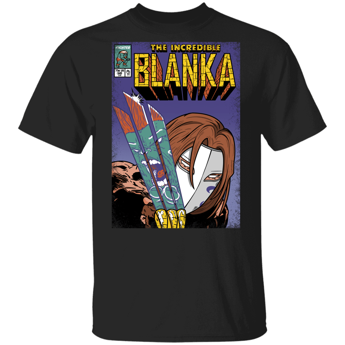 T-Shirts Black / YXS The Incredible Blanka Youth T-Shirt