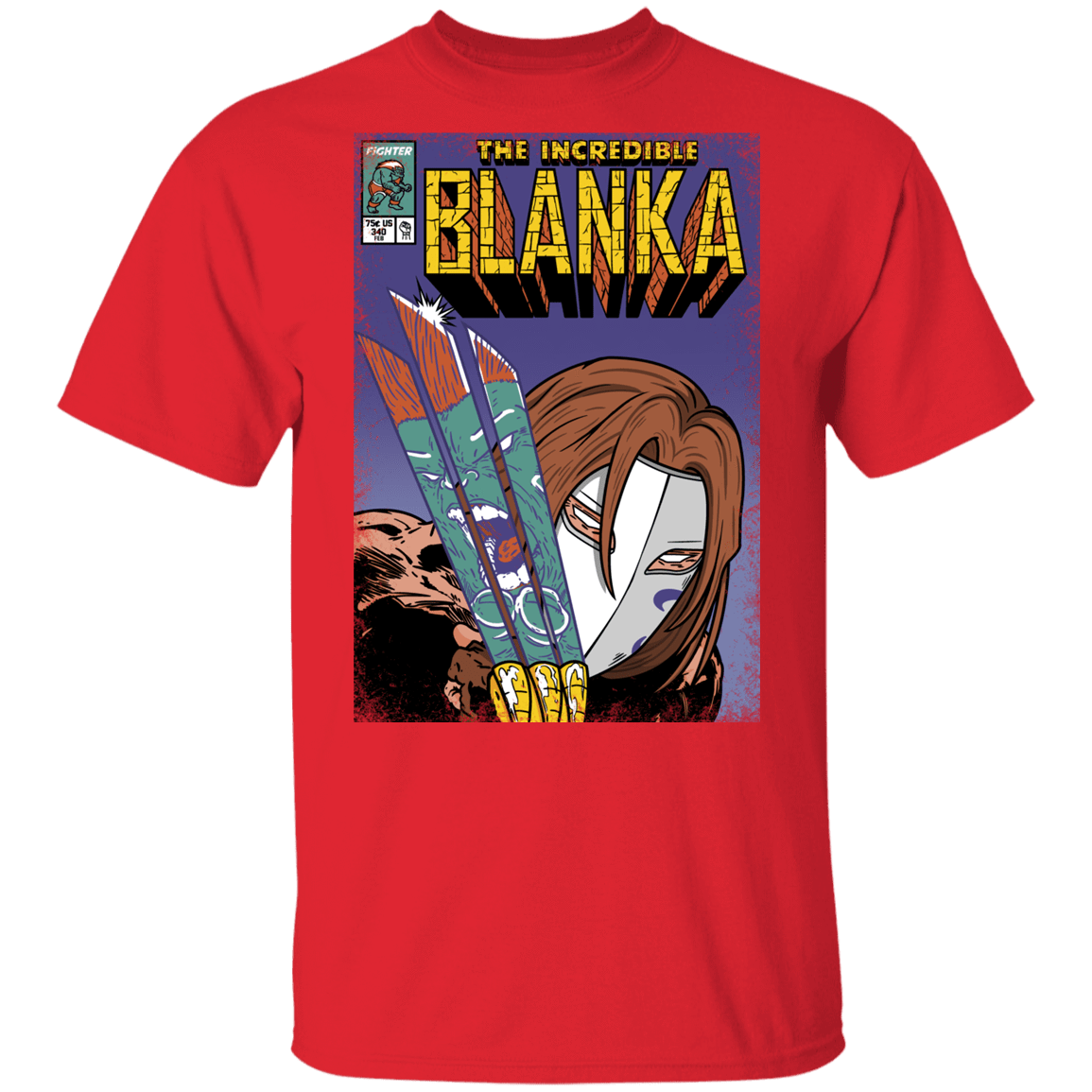 T-Shirts Red / YXS The Incredible Blanka Youth T-Shirt