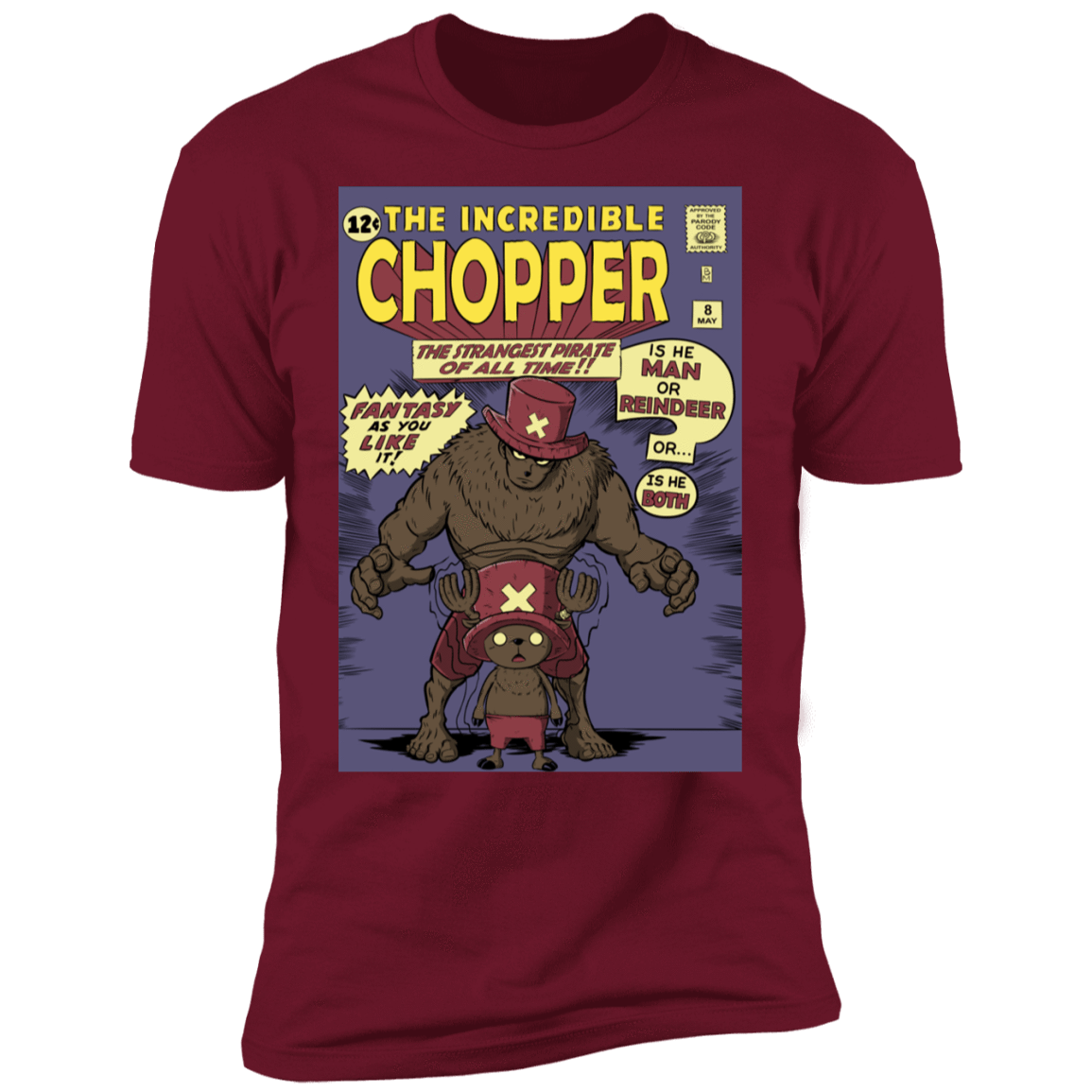 T-Shirts Cardinal / S The Incredible Chopper Men's Premium T-Shirt