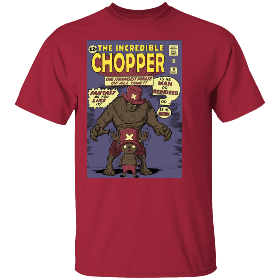 T-Shirts Cardinal / S The Incredible Chopper T-Shirt