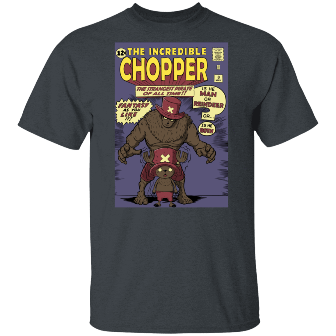 T-Shirts Dark Heather / S The Incredible Chopper T-Shirt
