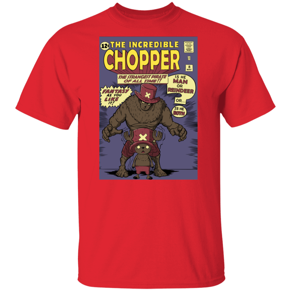 T-Shirts Red / S The Incredible Chopper T-Shirt