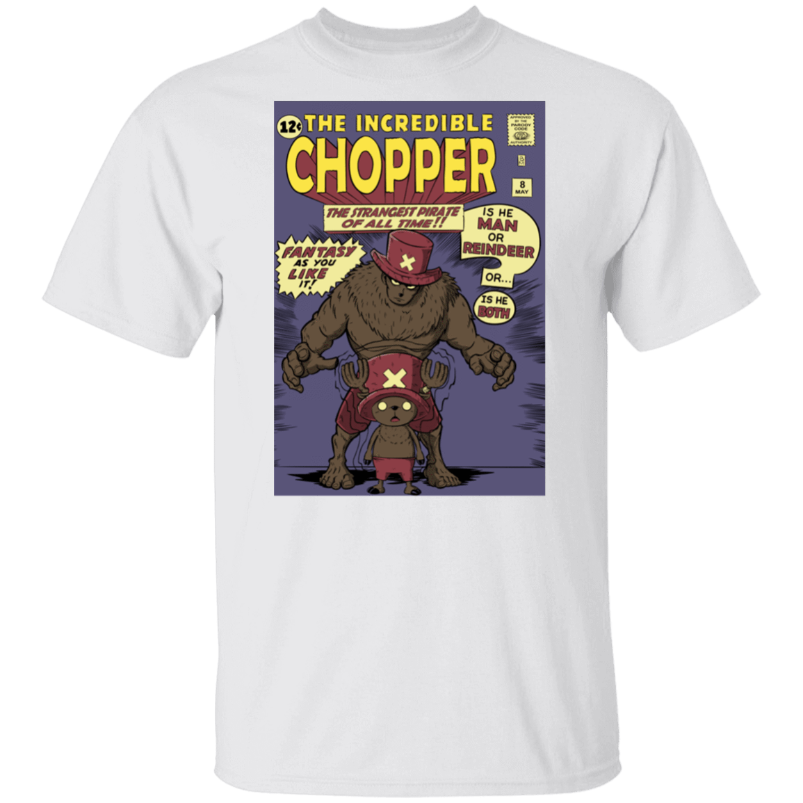 T-Shirts White / S The Incredible Chopper T-Shirt