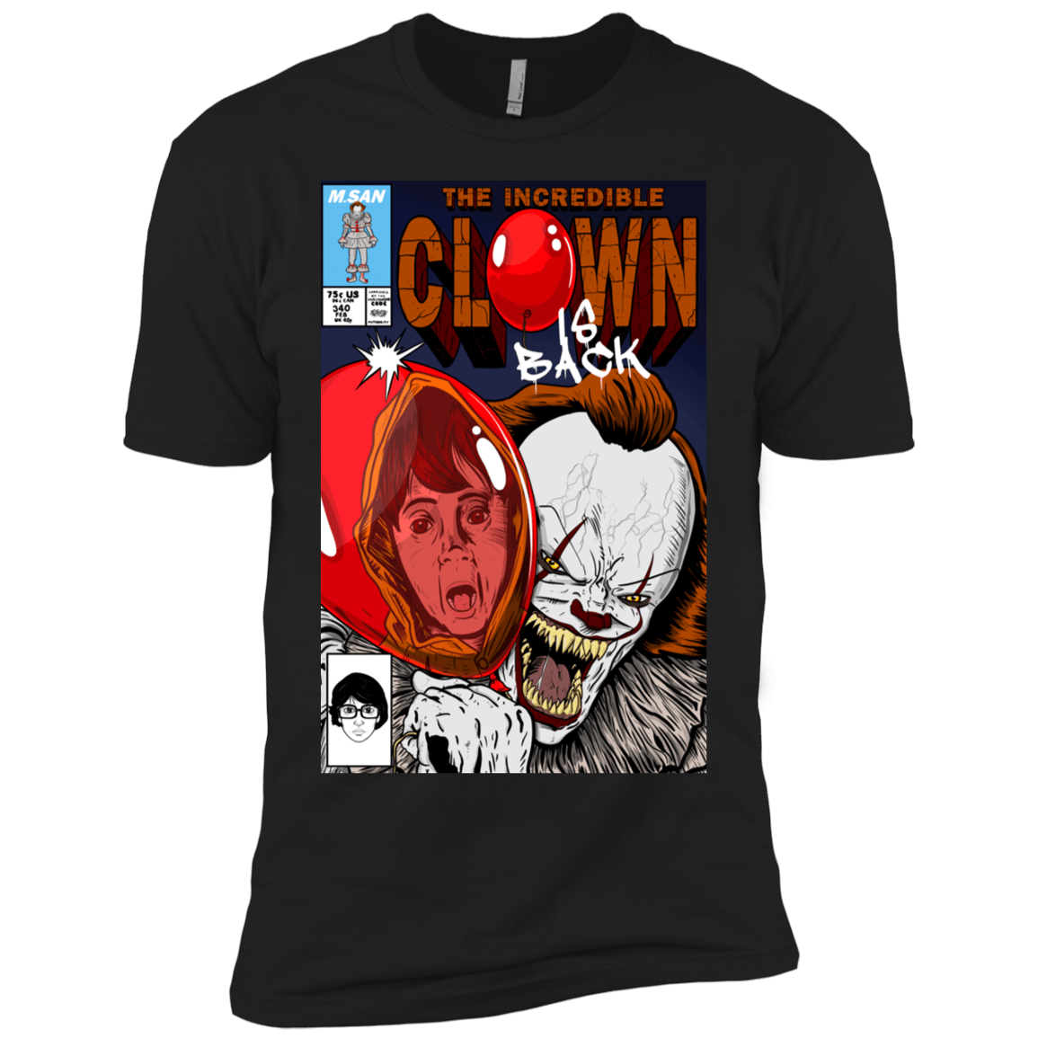 T-Shirts Black / YXS The Incredible Clown Boys Premium T-Shirt