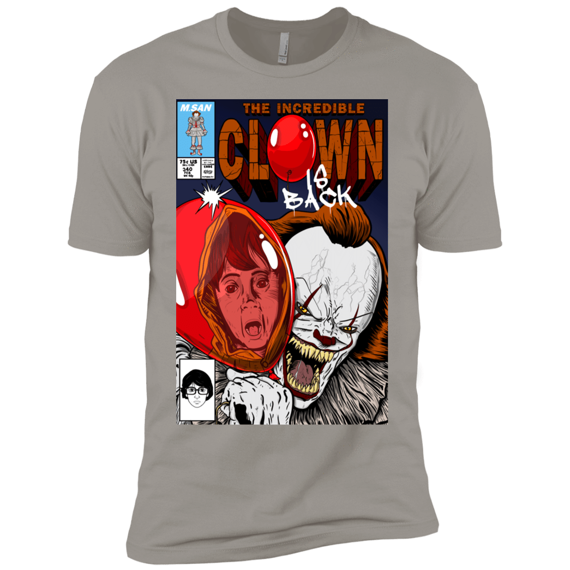 T-Shirts Light Grey / YXS The Incredible Clown Boys Premium T-Shirt