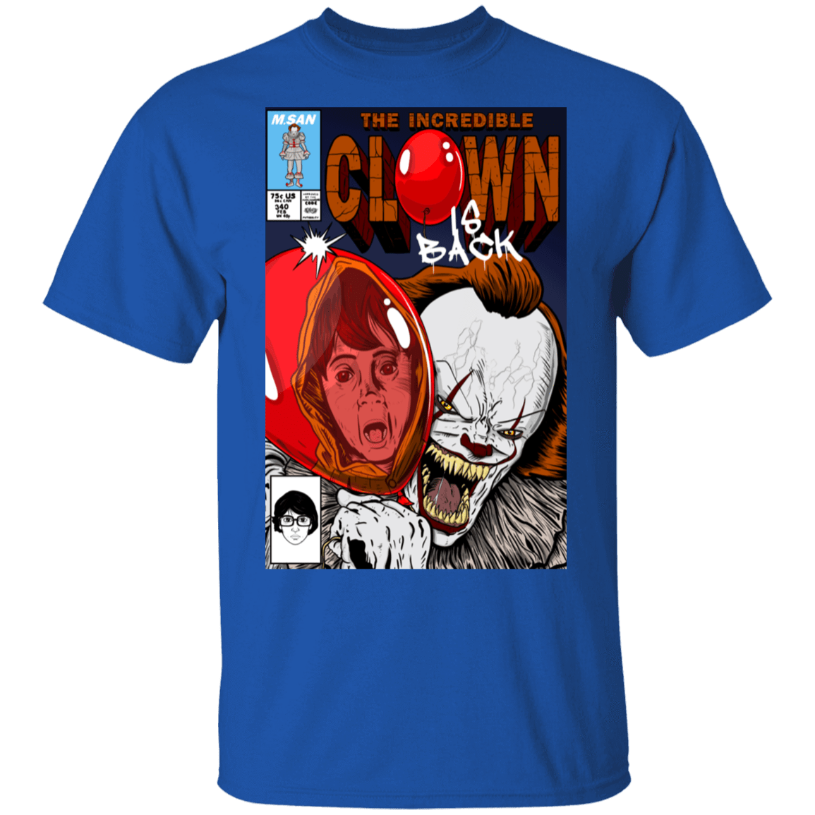 T-Shirts Royal / S The Incredible Clown T-Shirt