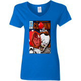 T-Shirts Royal / S The Incredible Clown Women's V-Neck T-Shirt