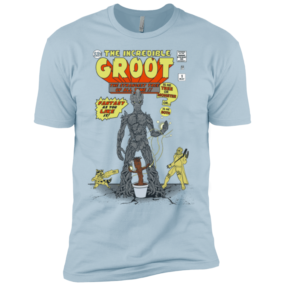 T-Shirts Light Blue / YXS The Incredible Groot Boys Premium T-Shirt