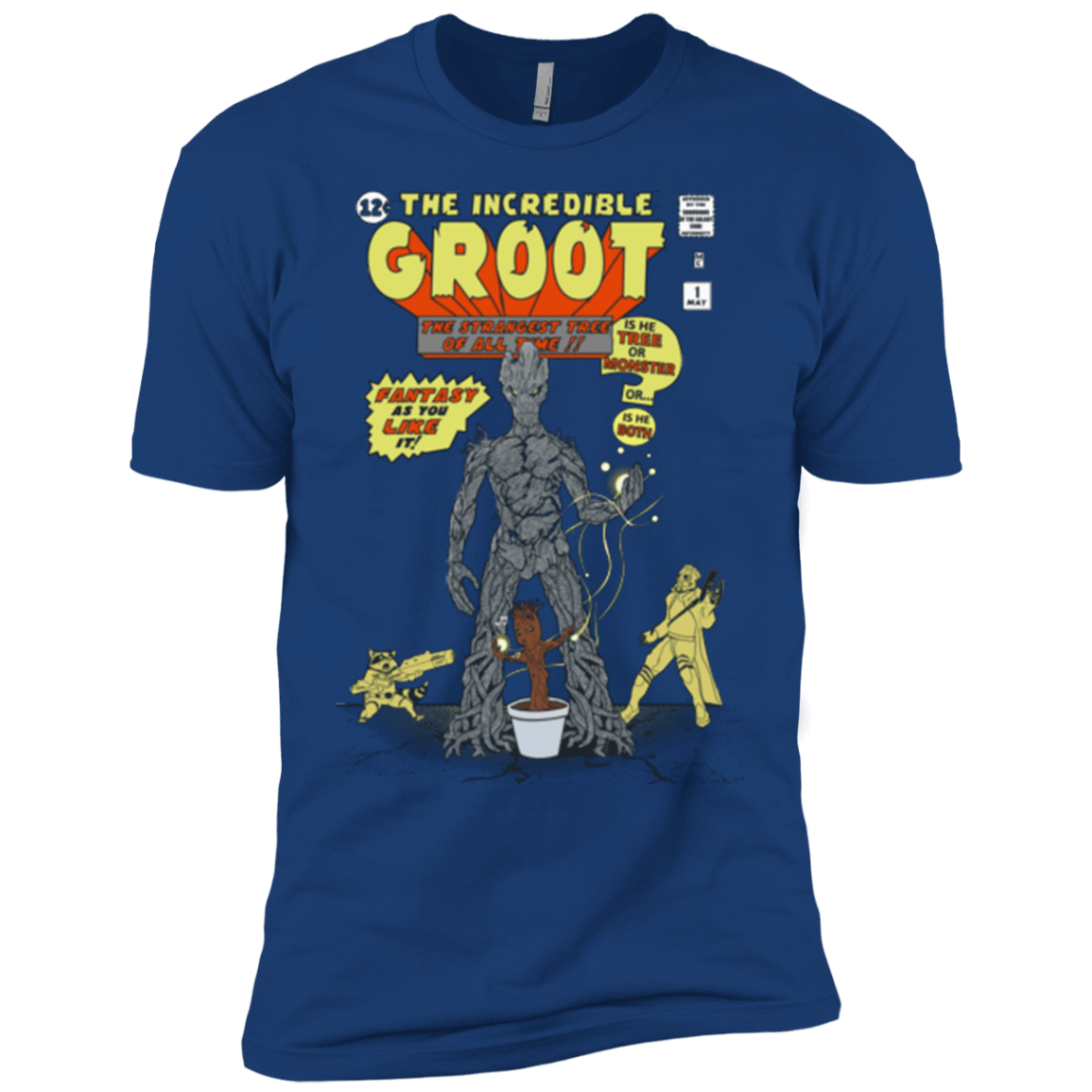 T-Shirts Royal / YXS The Incredible Groot Boys Premium T-Shirt