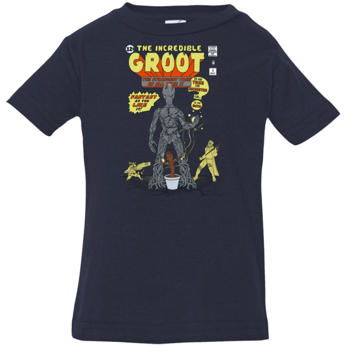T-Shirts Navy / 6 Months The Incredible Groot Infant PremiumT-Shirt