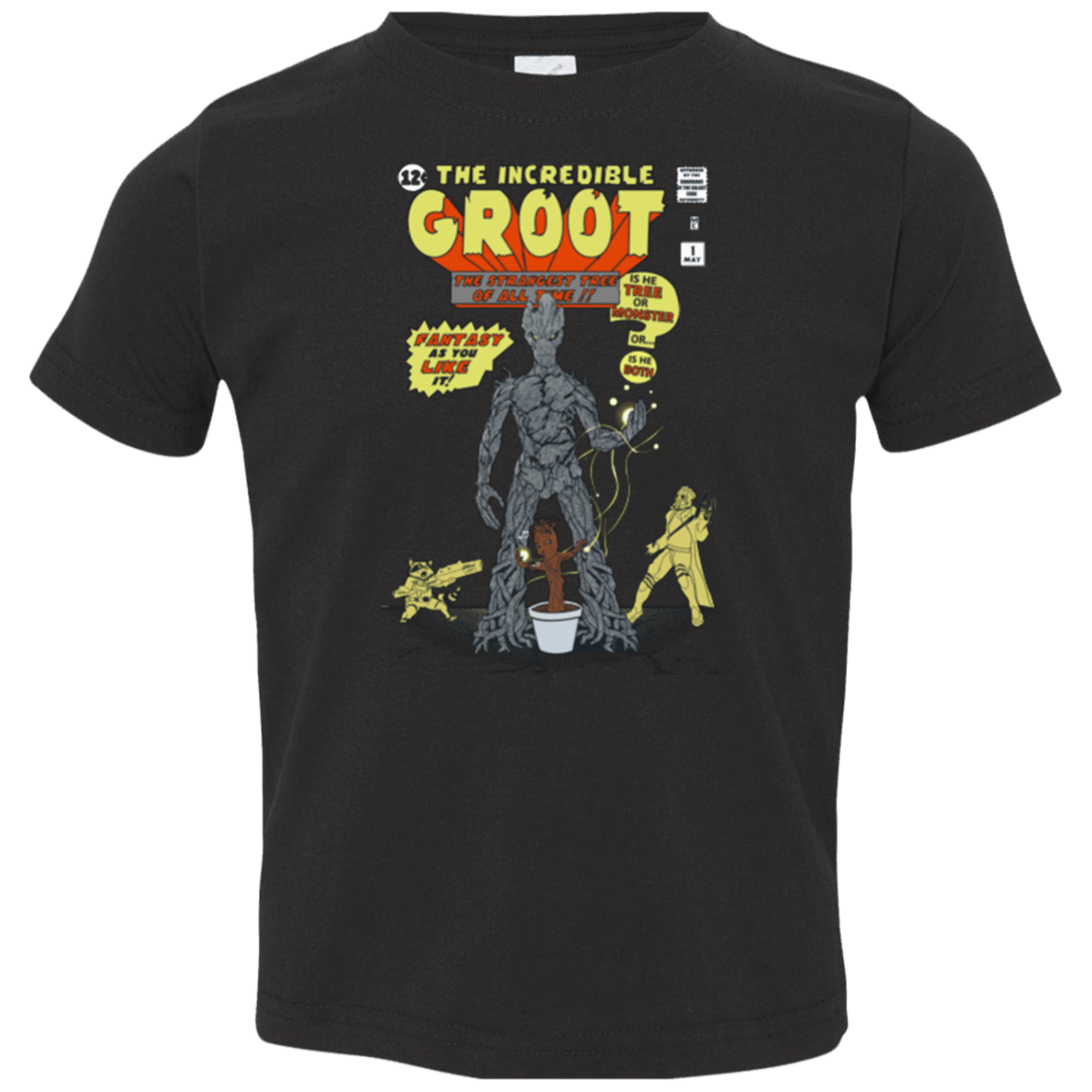 T-Shirts Black / 2T The Incredible Groot Toddler Premium T-Shirt