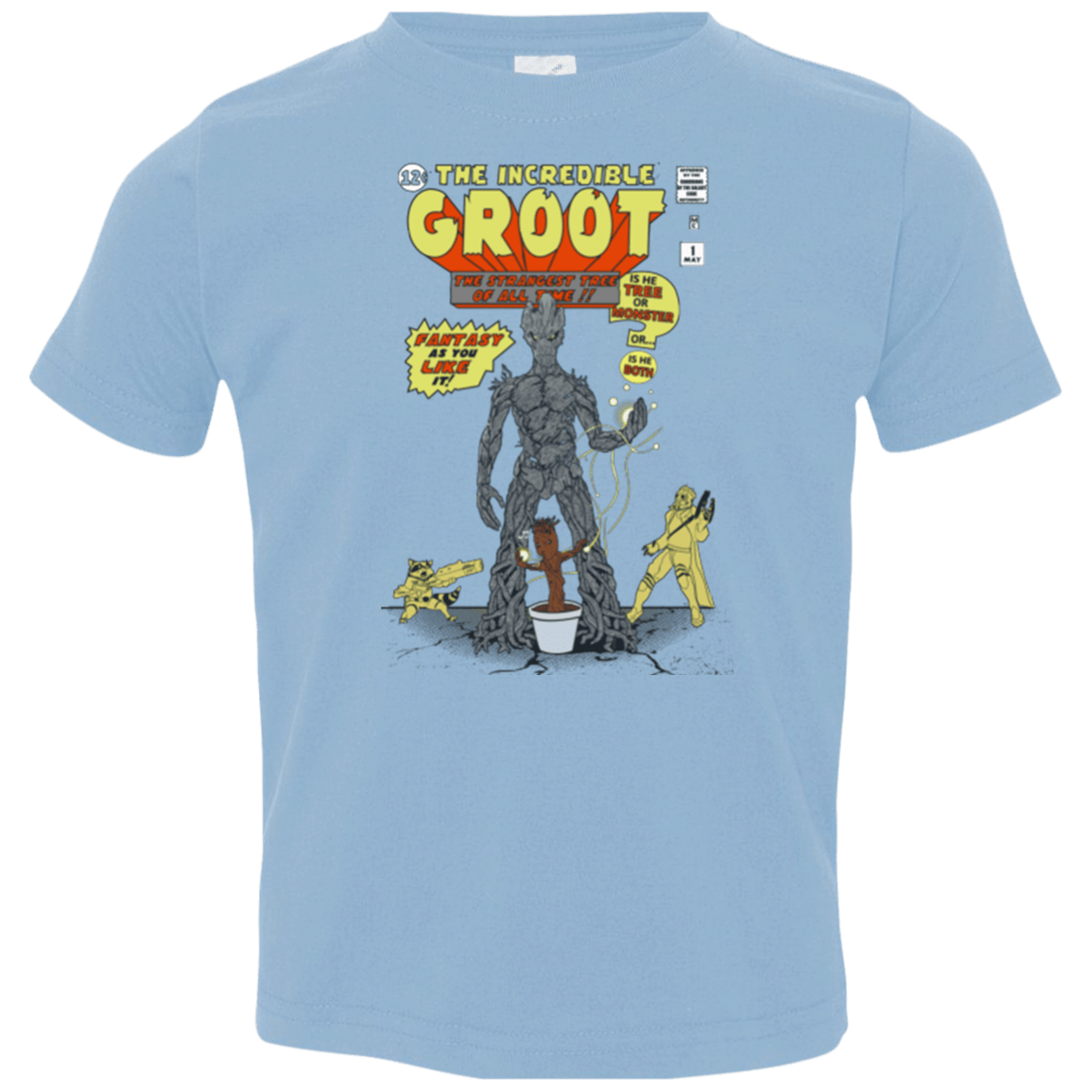 T-Shirts Light Blue / 2T The Incredible Groot Toddler Premium T-Shirt