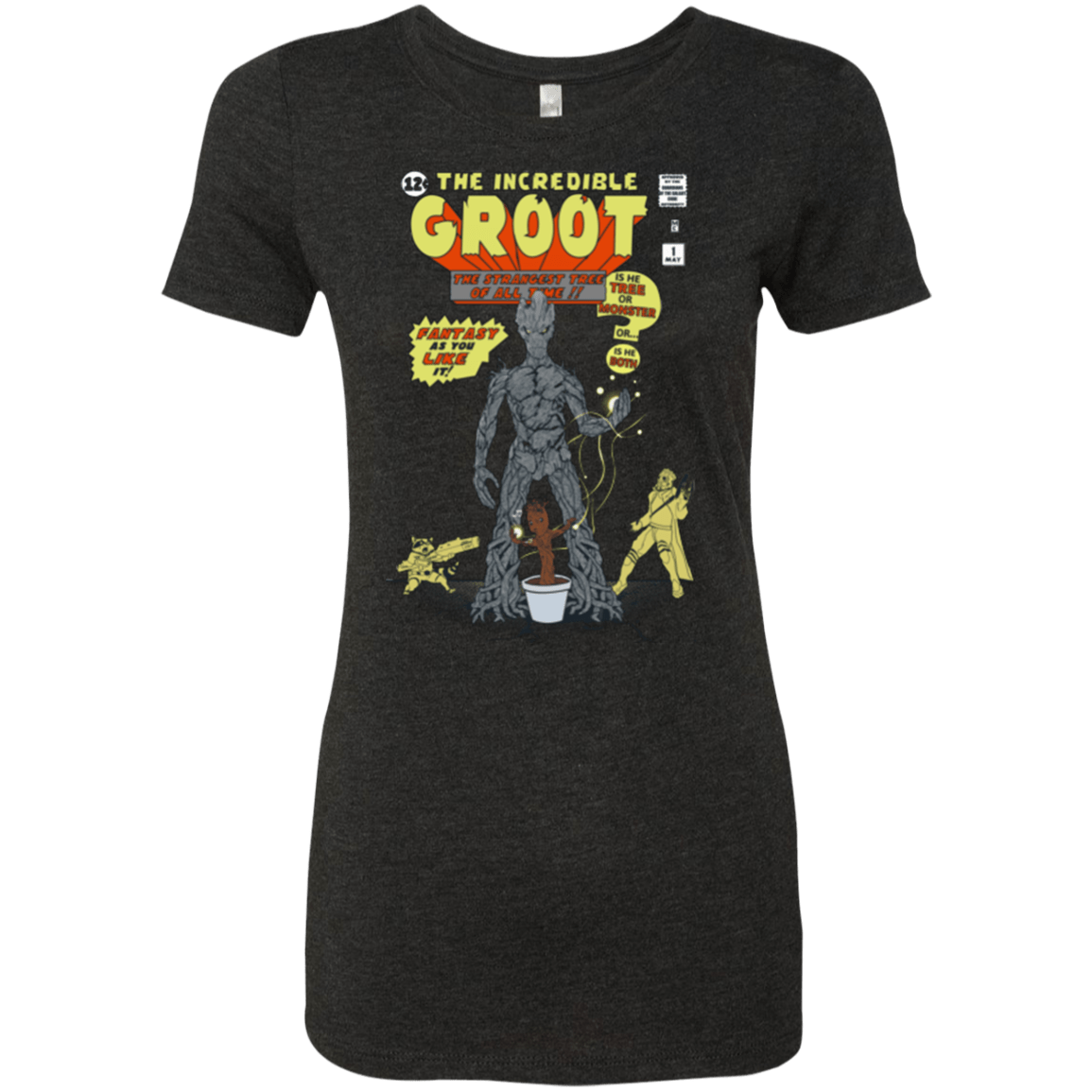 T-Shirts Vintage Black / Small The Incredible Groot Women's Triblend T-Shirt
