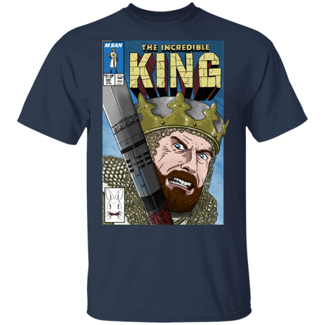 T-Shirts Navy / S The Incredible King T-Shirt