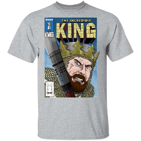 T-Shirts Sport Grey / S The Incredible King T-Shirt