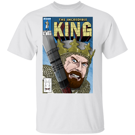 T-Shirts White / S The Incredible King T-Shirt