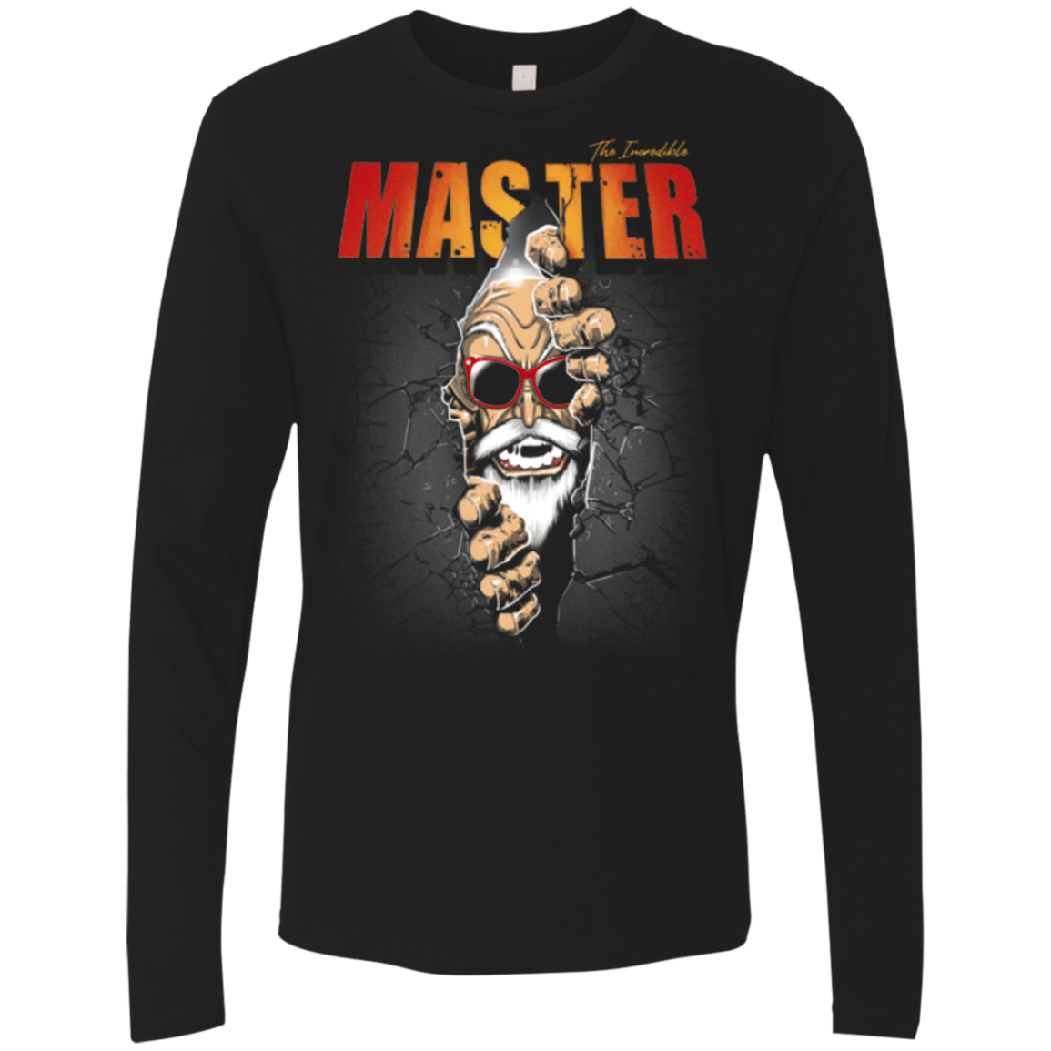 T-Shirts Black / Small The Incredible Master Men's Premium Long Sleeve