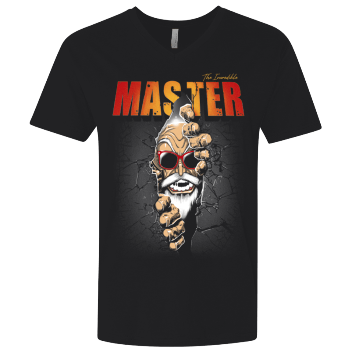 T-Shirts Black / X-Small The Incredible Master Men's Premium V-Neck