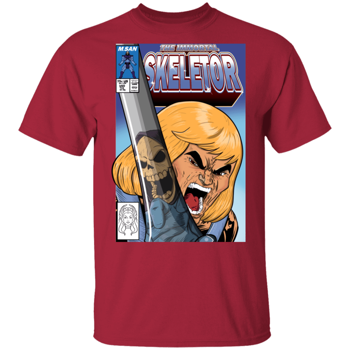 T-Shirts Cardinal / S The Incredible Skeletor T-Shirt