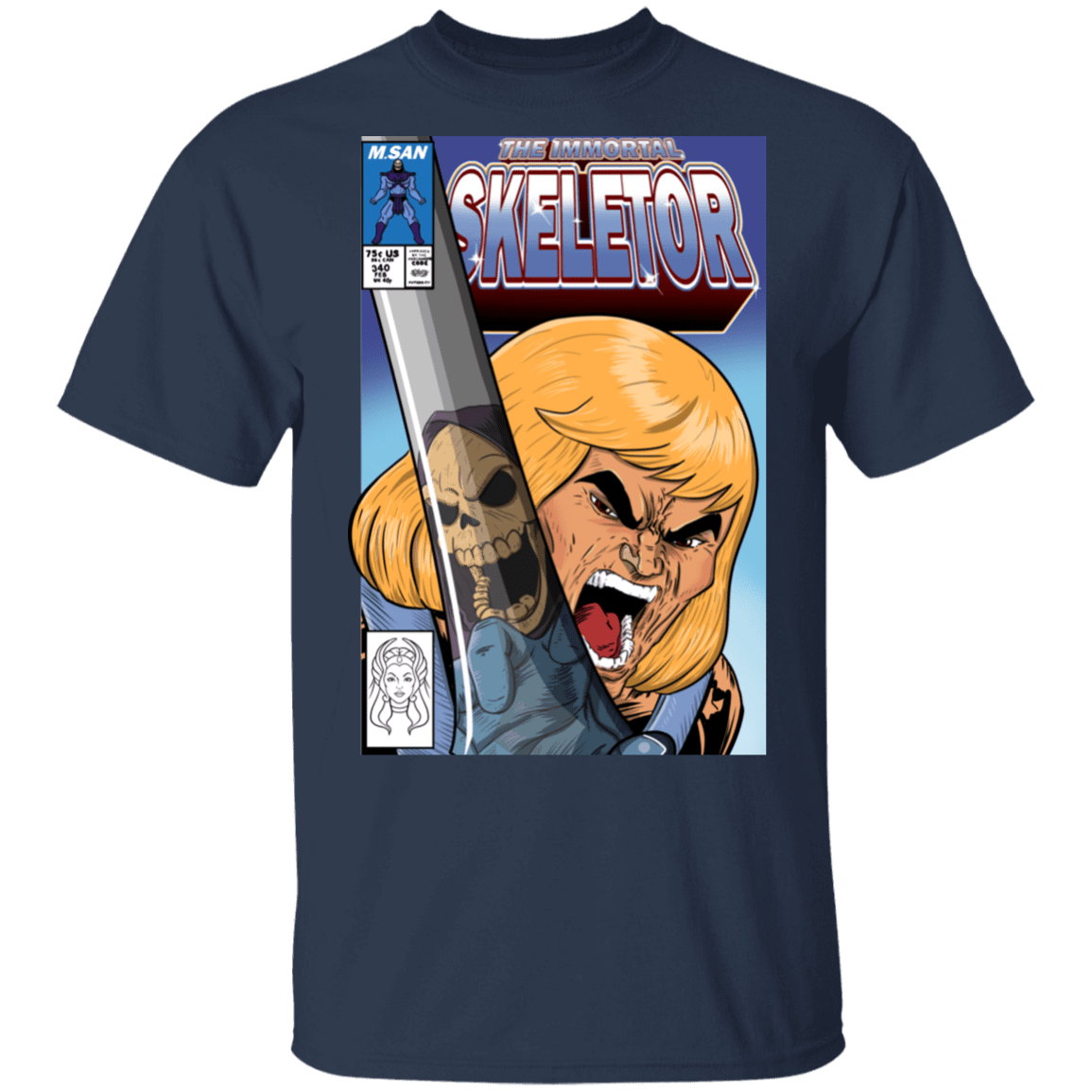 T-Shirts Navy / S The Incredible Skeletor T-Shirt