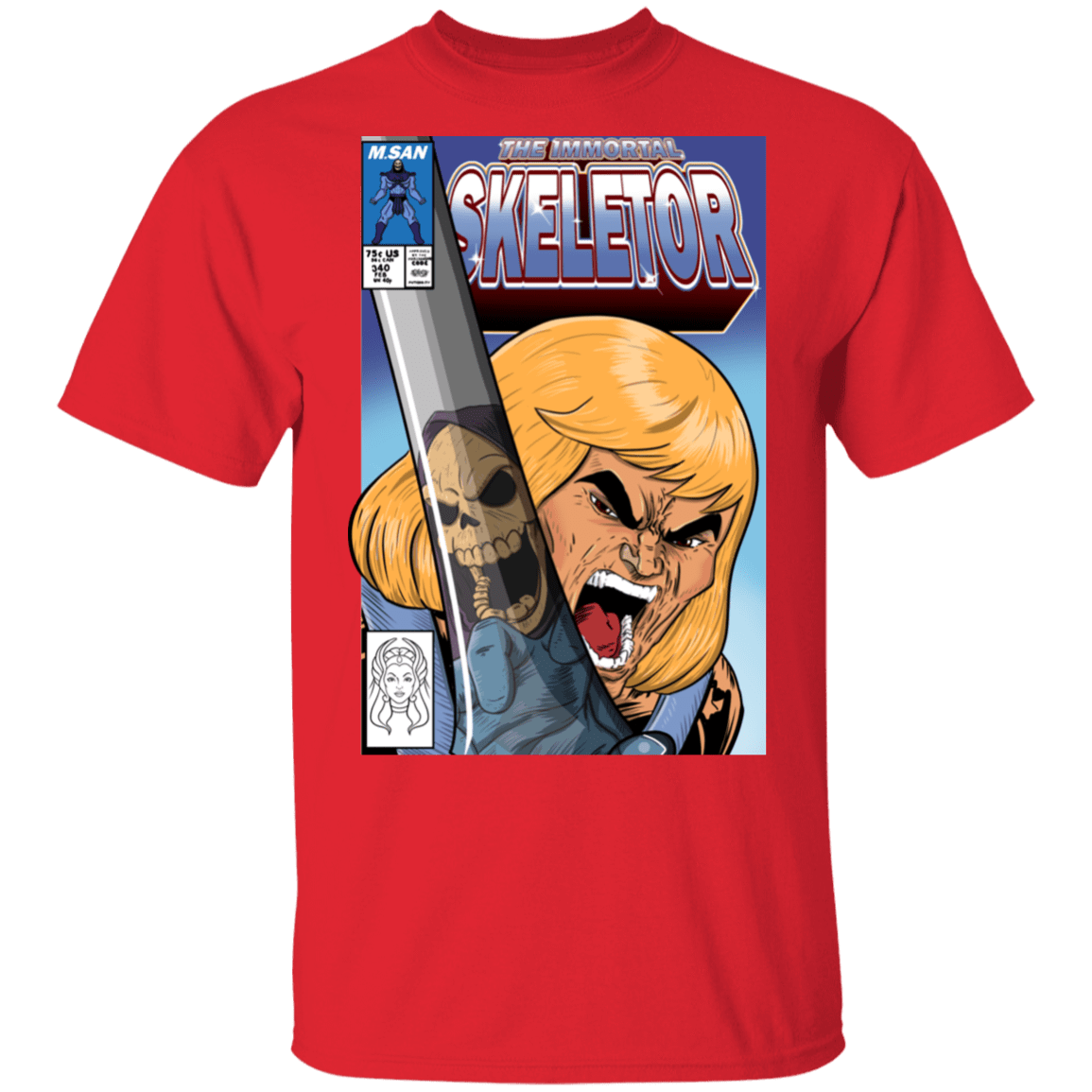 T-Shirts Red / S The Incredible Skeletor T-Shirt