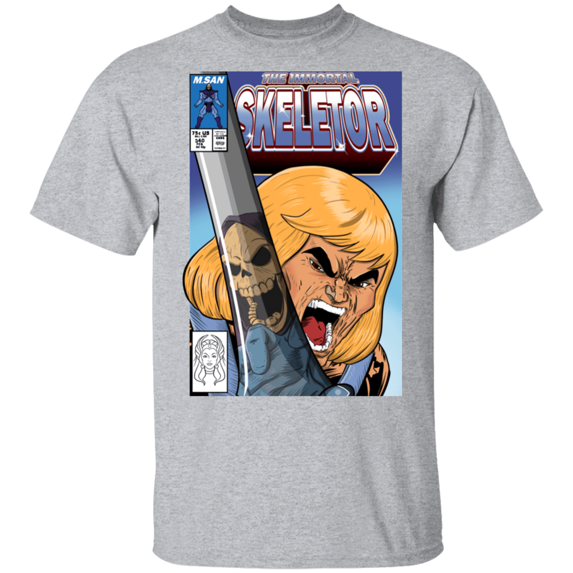 T-Shirts Sport Grey / S The Incredible Skeletor T-Shirt