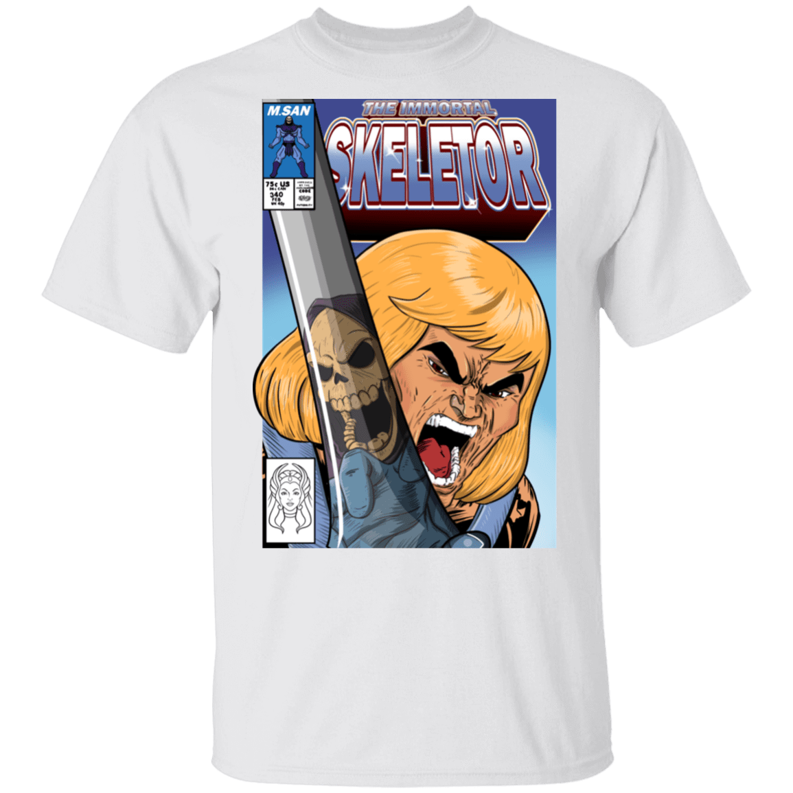 T-Shirts White / S The Incredible Skeletor T-Shirt