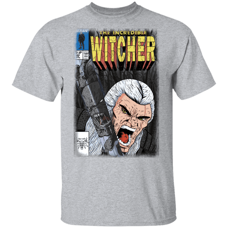 T-Shirts Sport Grey / S The Incredible Witcher T-Shirt