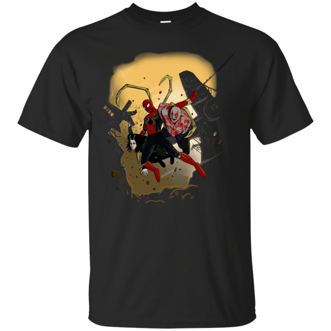 T-Shirts Black / S The Infinity Spiderman T-Shirt