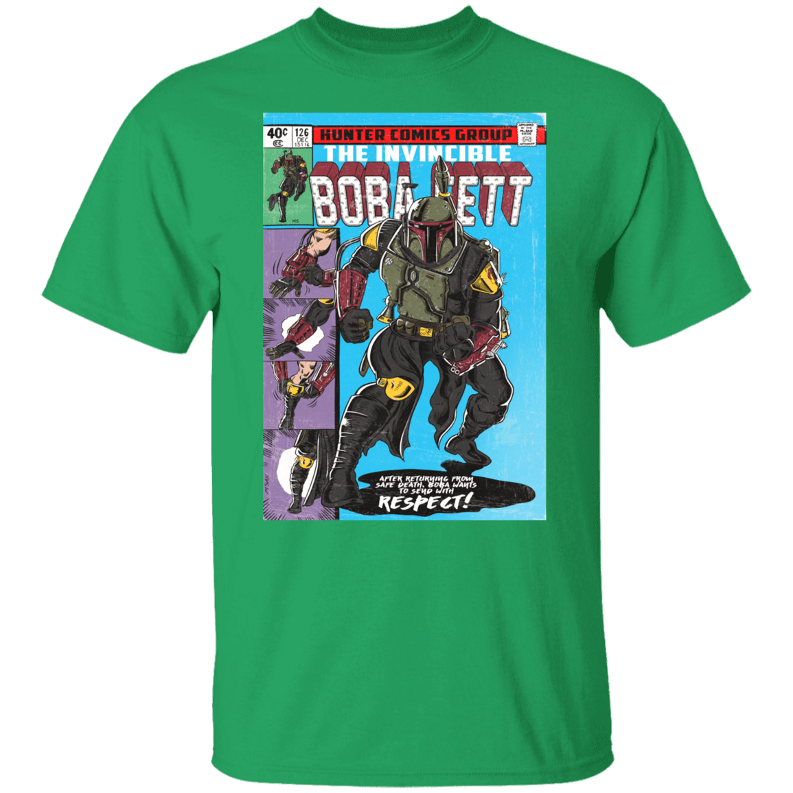 T-Shirts Irish Green / S The Invincible Bounty Hunter T-Shirt