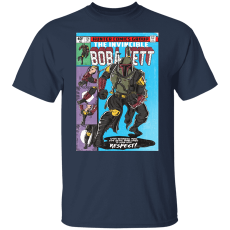T-Shirts Navy / S The Invincible Bounty Hunter T-Shirt