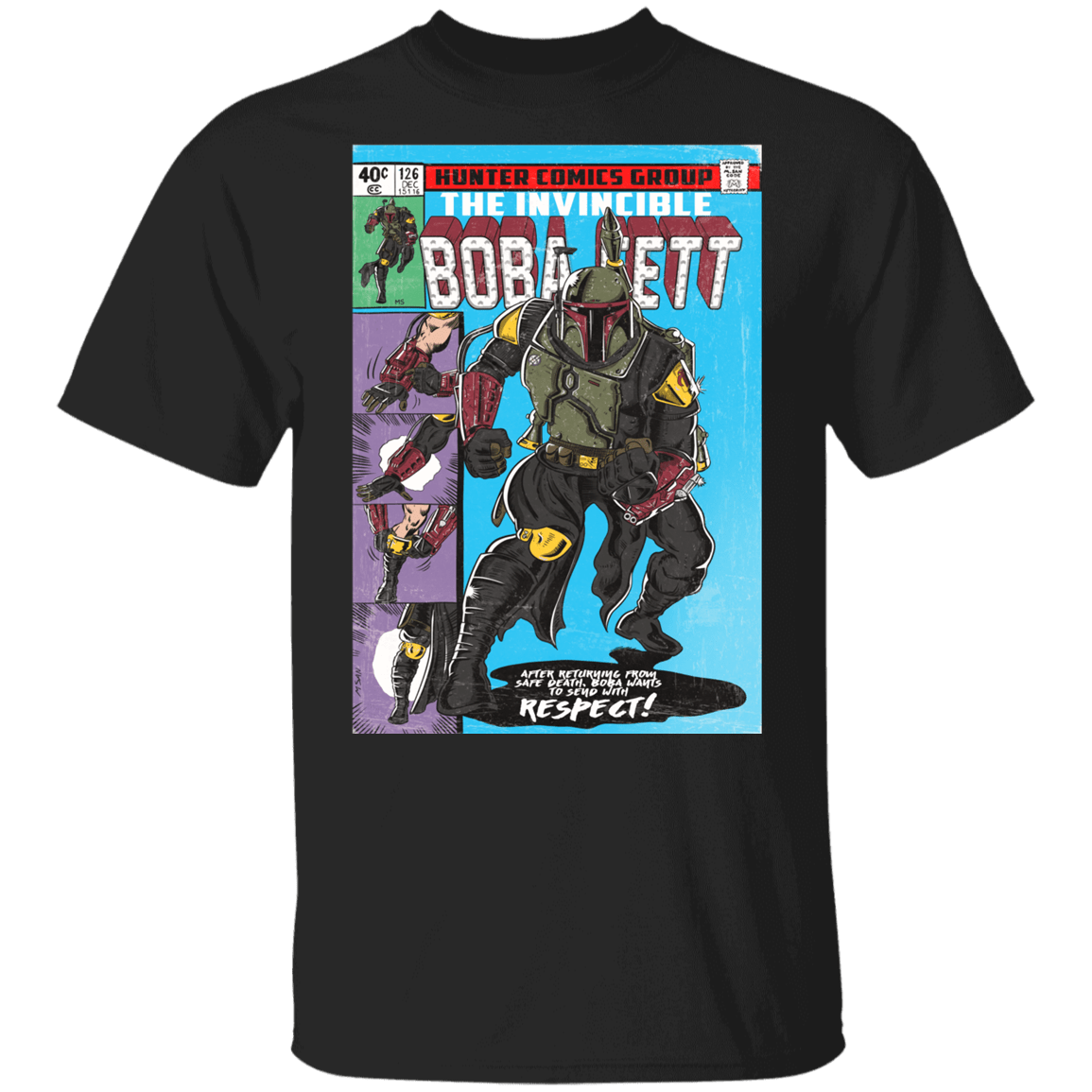 T-Shirts Black / YXS The Invincible Bounty Hunter Youth T-Shirt