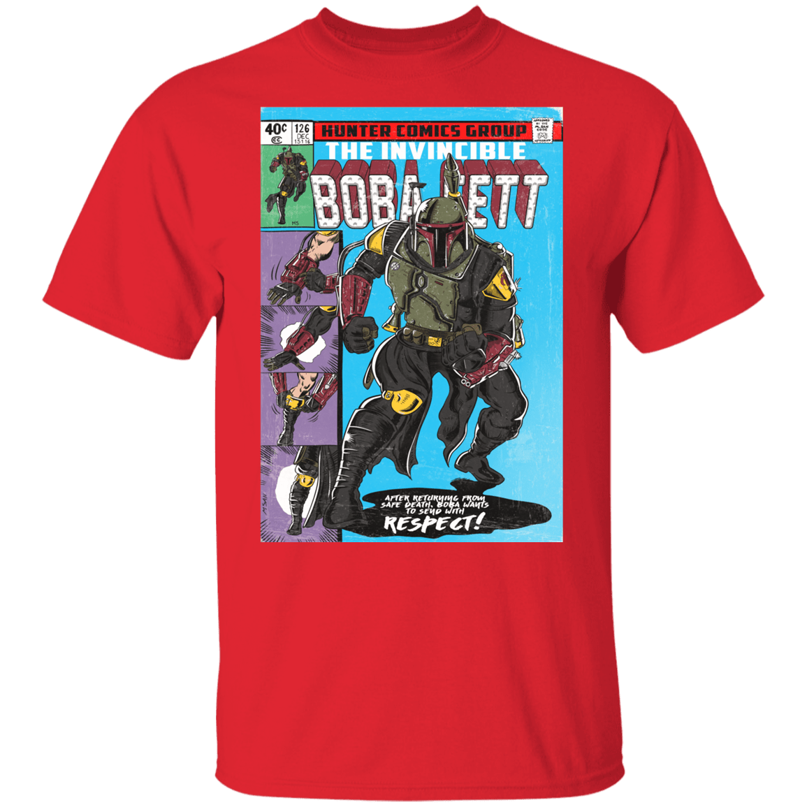 T-Shirts Red / YXS The Invincible Bounty Hunter Youth T-Shirt