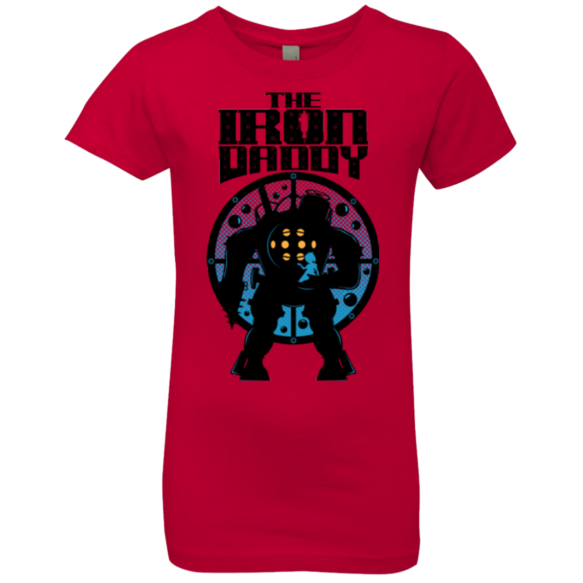 T-Shirts Red / YXS The Iron Daddy Girls Premium T-Shirt