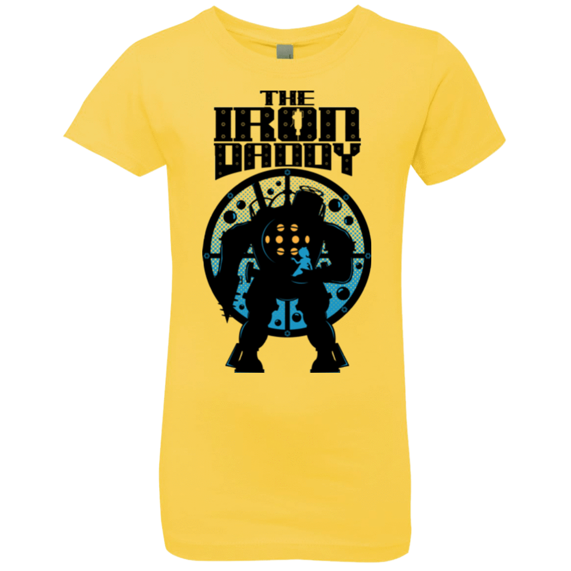 T-Shirts Vibrant Yellow / YXS The Iron Daddy Girls Premium T-Shirt