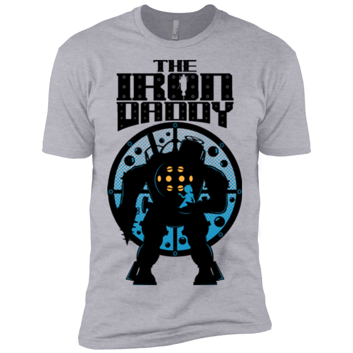 T-Shirts Heather Grey / X-Small The Iron Daddy Men's Premium T-Shirt