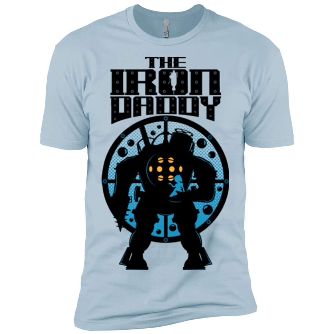 T-Shirts Light Blue / X-Small The Iron Daddy Men's Premium T-Shirt