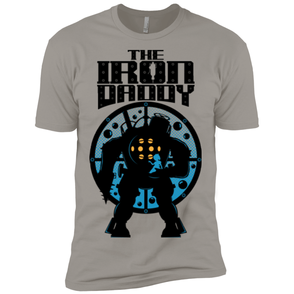 T-Shirts Light Grey / X-Small The Iron Daddy Men's Premium T-Shirt