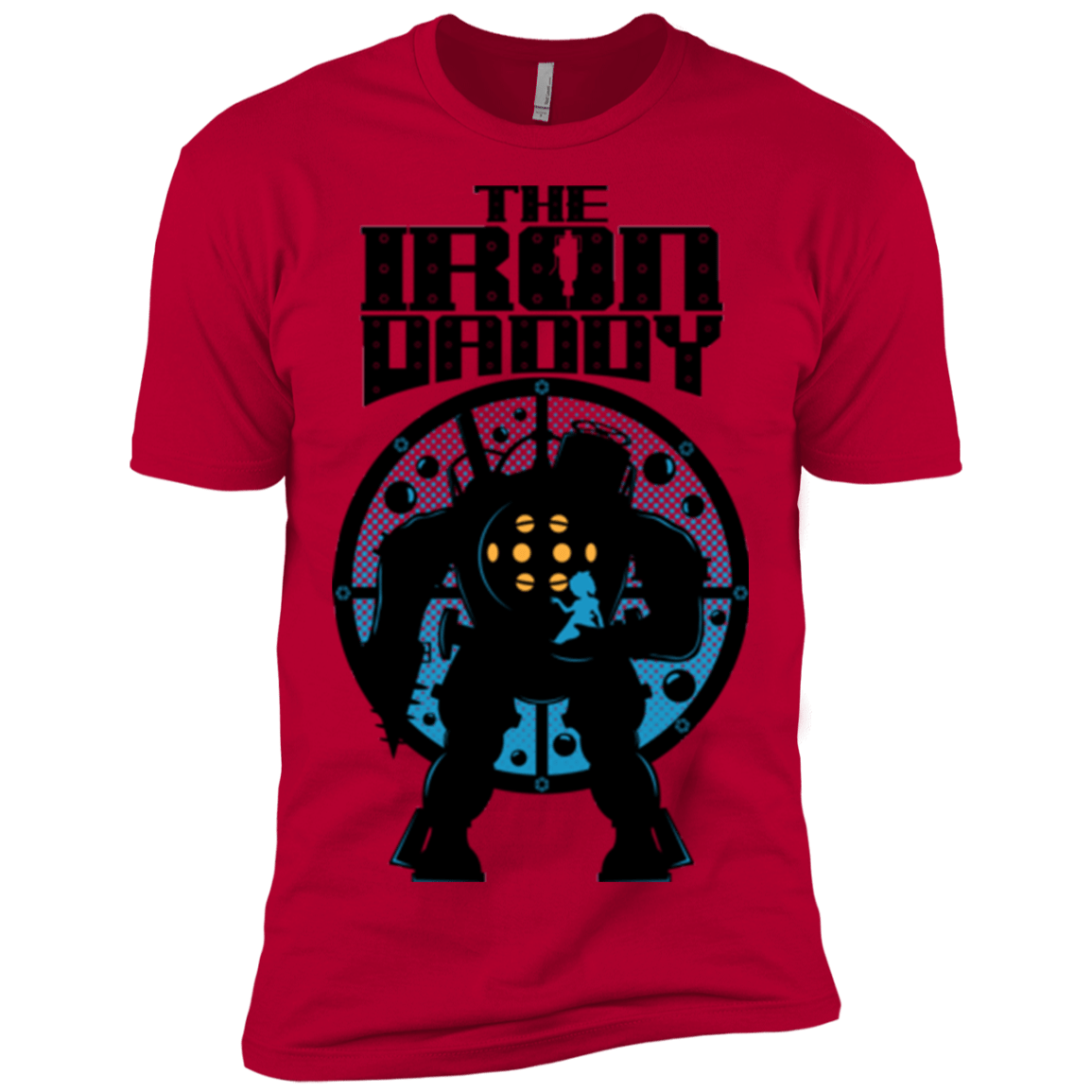 T-Shirts Red / X-Small The Iron Daddy Men's Premium T-Shirt