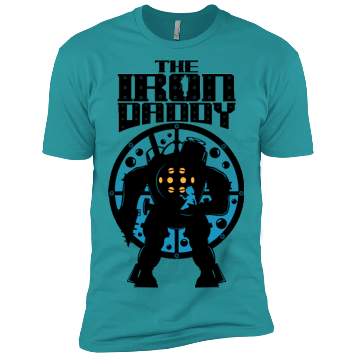 T-Shirts Tahiti Blue / X-Small The Iron Daddy Men's Premium T-Shirt