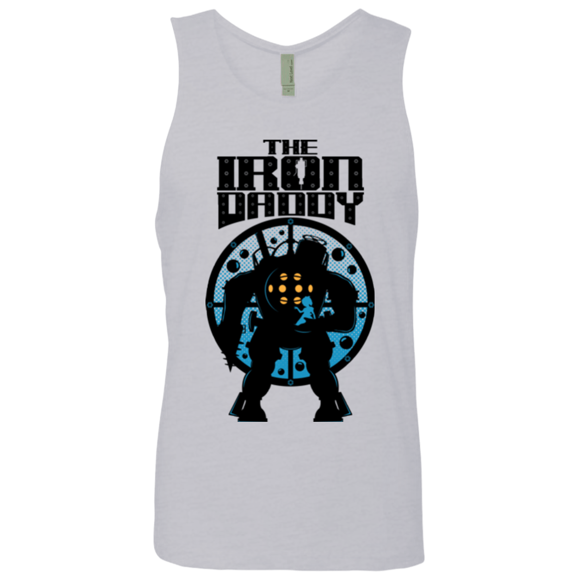 T-Shirts Heather Grey / Small The Iron Daddy Men's Premium Tank Top