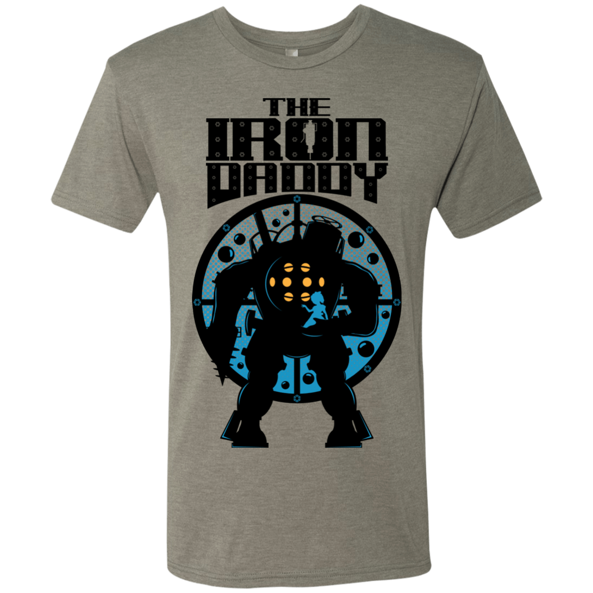 T-Shirts Venetian Grey / S The Iron Daddy Men's Triblend T-Shirt