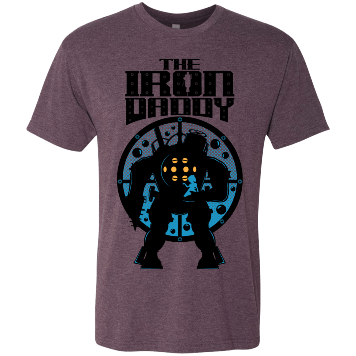 T-Shirts Vintage Purple / S The Iron Daddy Men's Triblend T-Shirt