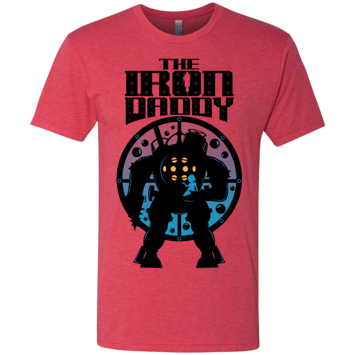 T-Shirts Vintage Red / S The Iron Daddy Men's Triblend T-Shirt