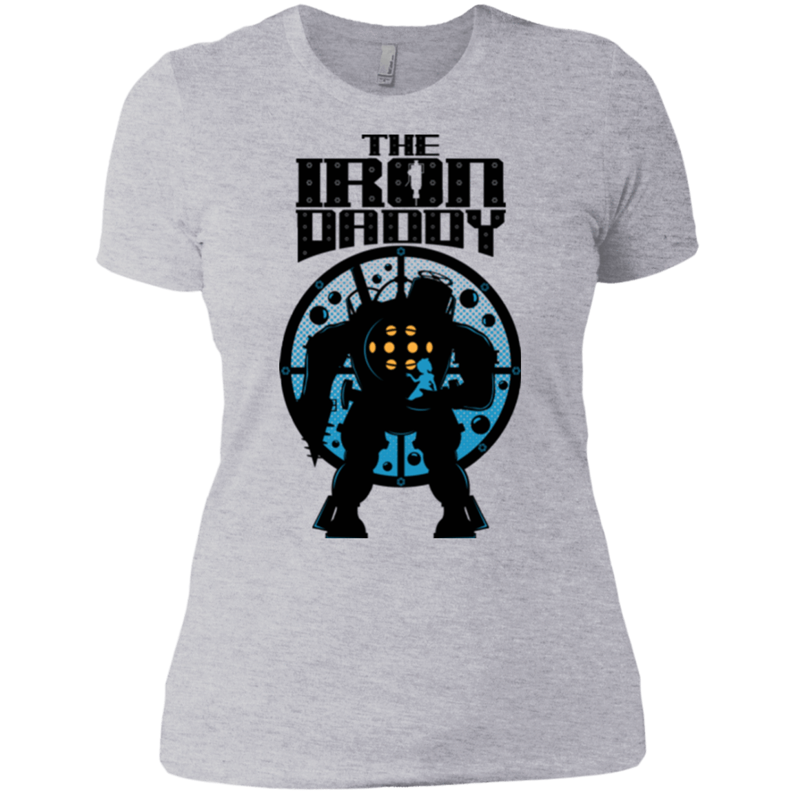 T-Shirts Heather Grey / X-Small The Iron Daddy Women's Premium T-Shirt