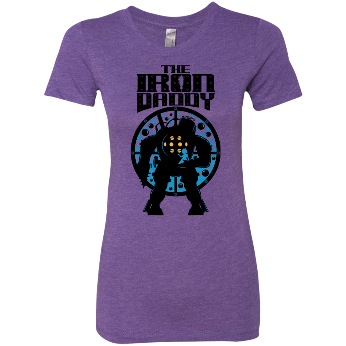T-Shirts Purple Rush / S The Iron Daddy Women's Triblend T-Shirt