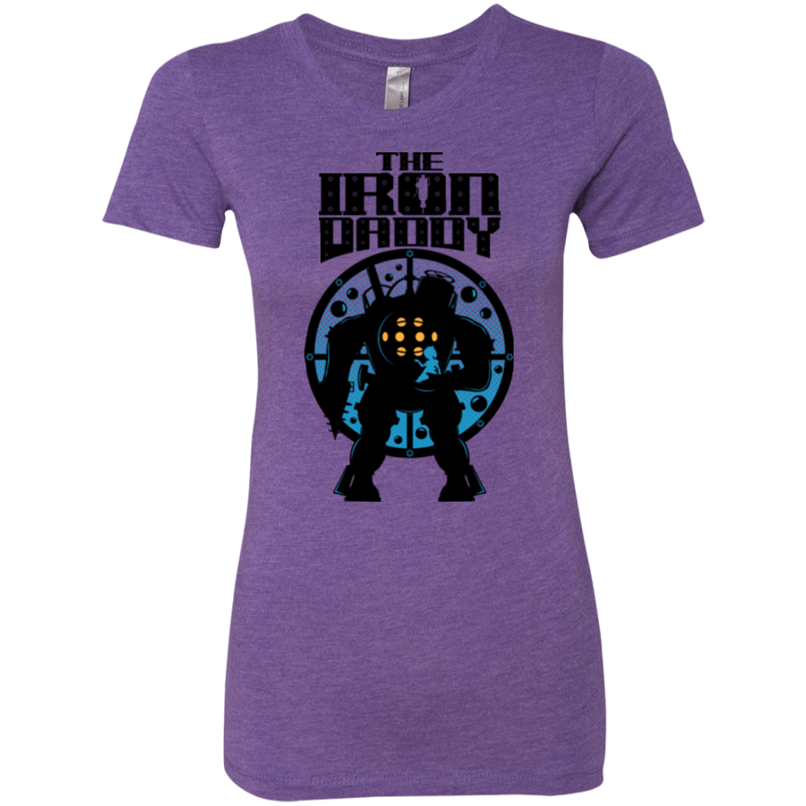 T-Shirts Purple Rush / Small The Iron Daddy Women's Triblend T-Shirt